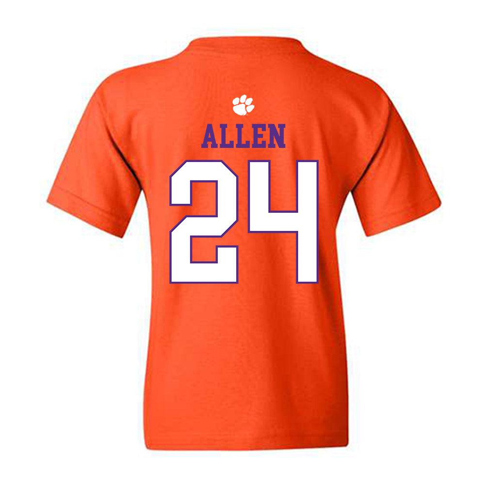 Clemson - NCAA Baseball : Joe Allen - Classic Shersey Youth T-Shirt-1