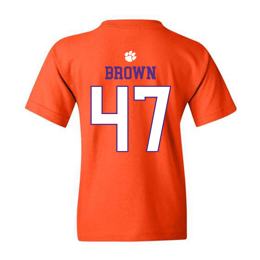 Clemson - NCAA Football : Sammy Brown - Classic Shersey Youth T-Shirt