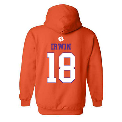 Clemson - NCAA Women's Volleyball : Alyssa Irwin - Classic Shersey Hooded Sweatshirt-1