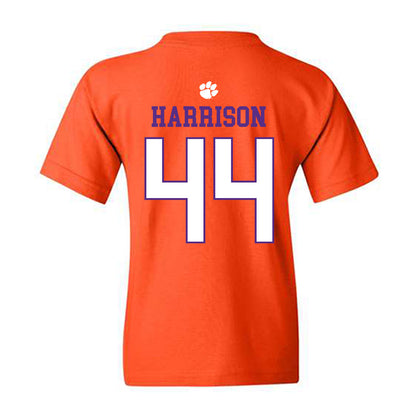 Clemson - NCAA Baseball : Dylan Harrison - Classic Shersey Youth T-Shirt-1