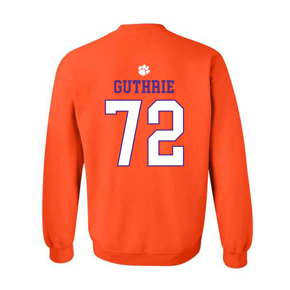 Clemson - NCAA Football : Adam Guthrie - Classic Shersey Crewneck Sweatshirt-1