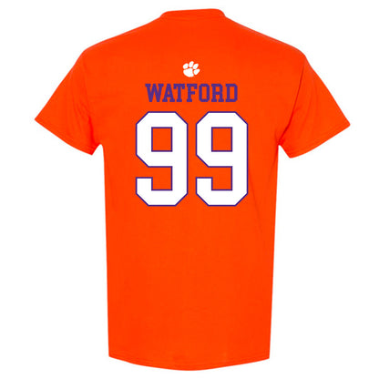 Clemson - NCAA Football : Ari Watford - Classic Shersey T-Shirt-1