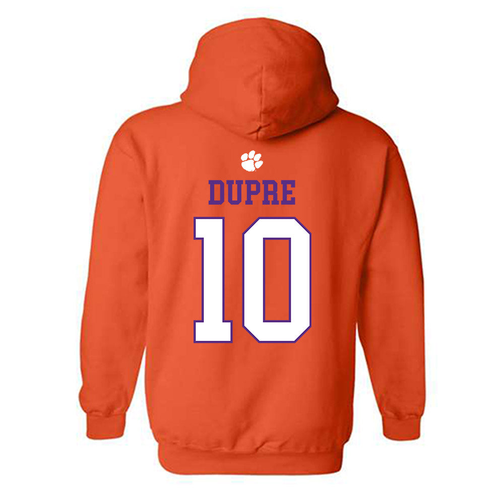 Clemson - NCAA Women's Soccer : Sierra Dupre - Classic Shersey Hooded Sweatshirt-1