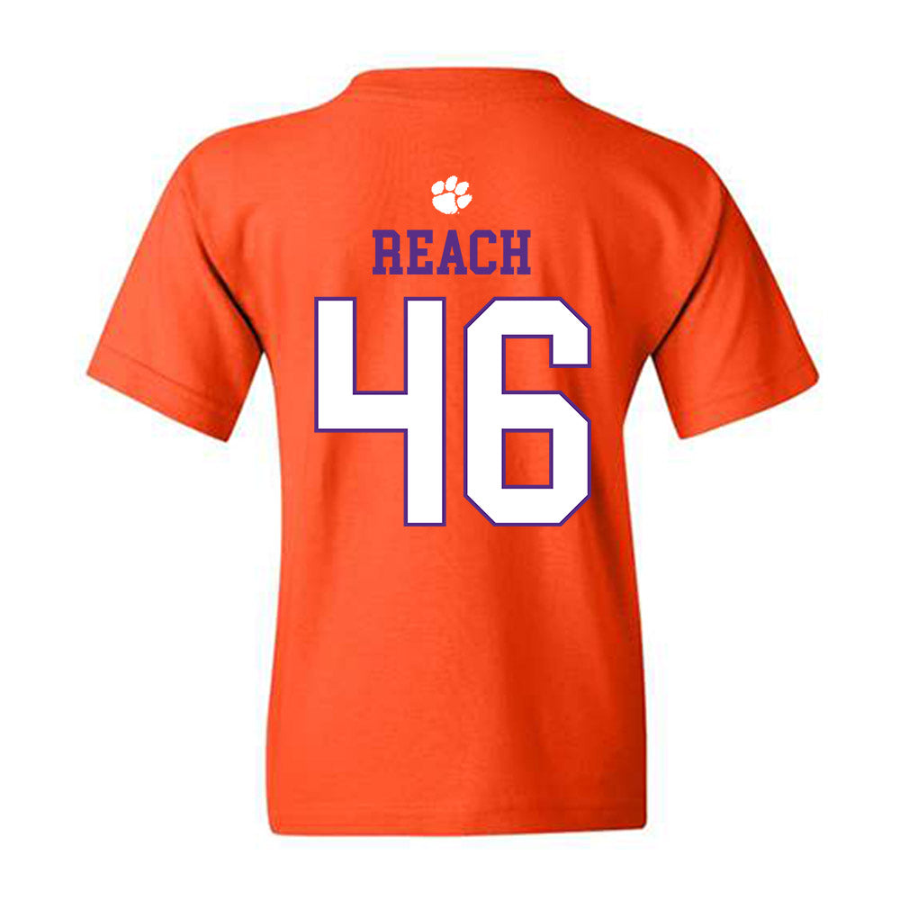 Clemson - NCAA Football : Jackson Reach - Classic Shersey Youth T-Shirt-1