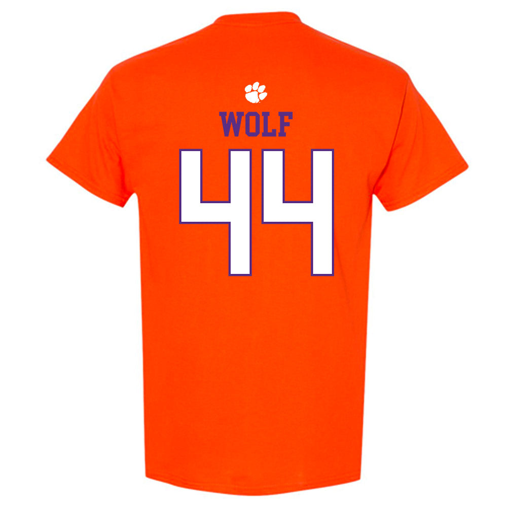 Clemson - NCAA Football : Jack Wolf - Classic Shersey T-Shirt-1