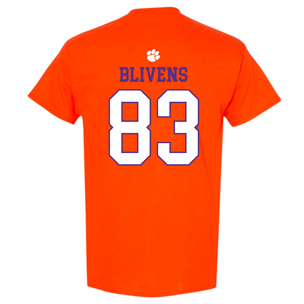 Clemson - NCAA Football : Cam Blivens - Classic Shersey T-Shirt-1