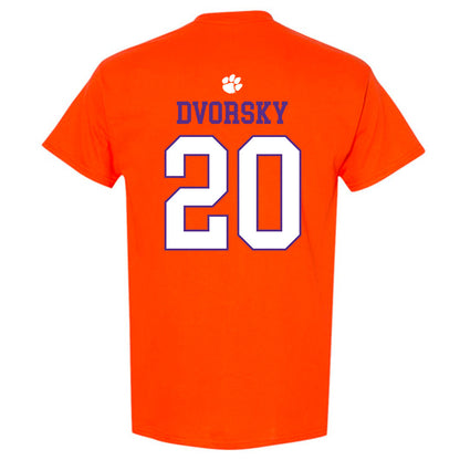 Clemson - NCAA Baseball : Nathan Dvorsky - Classic Shersey T-Shirt-1