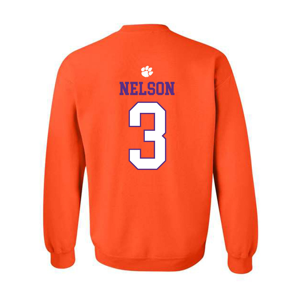 Clemson - NCAA Women's Basketball : Mackenzie Nelson - Classic Shersey Crewneck Sweatshirt-1