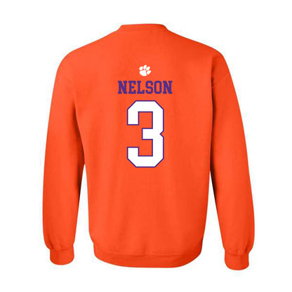 Clemson - NCAA Women's Basketball : Mackenzie Nelson - Classic Shersey Crewneck Sweatshirt-1