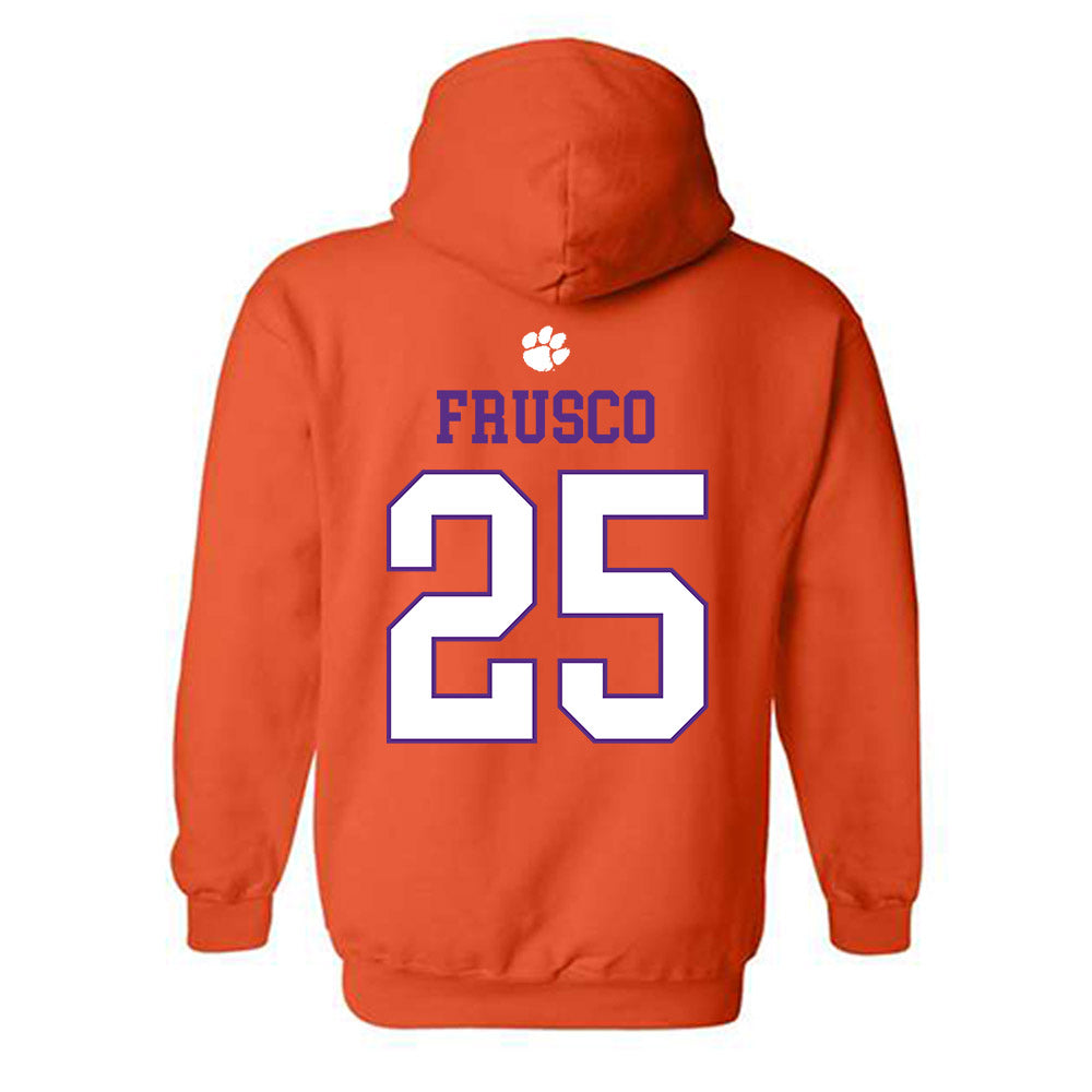 Clemson - NCAA Baseball : Nicholas Frusco - Classic Shersey Hooded Sweatshirt-1