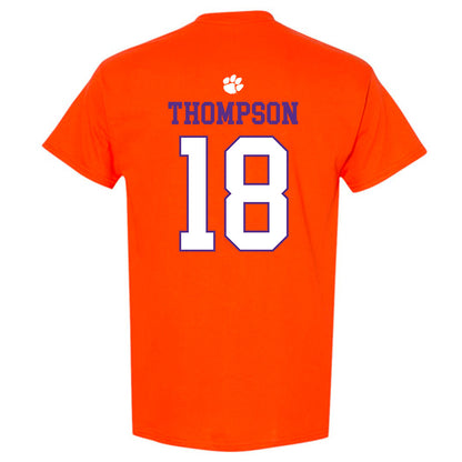 Clemson - NCAA Women's Soccer : Reagan Thompson - Classic Shersey T-Shirt-1