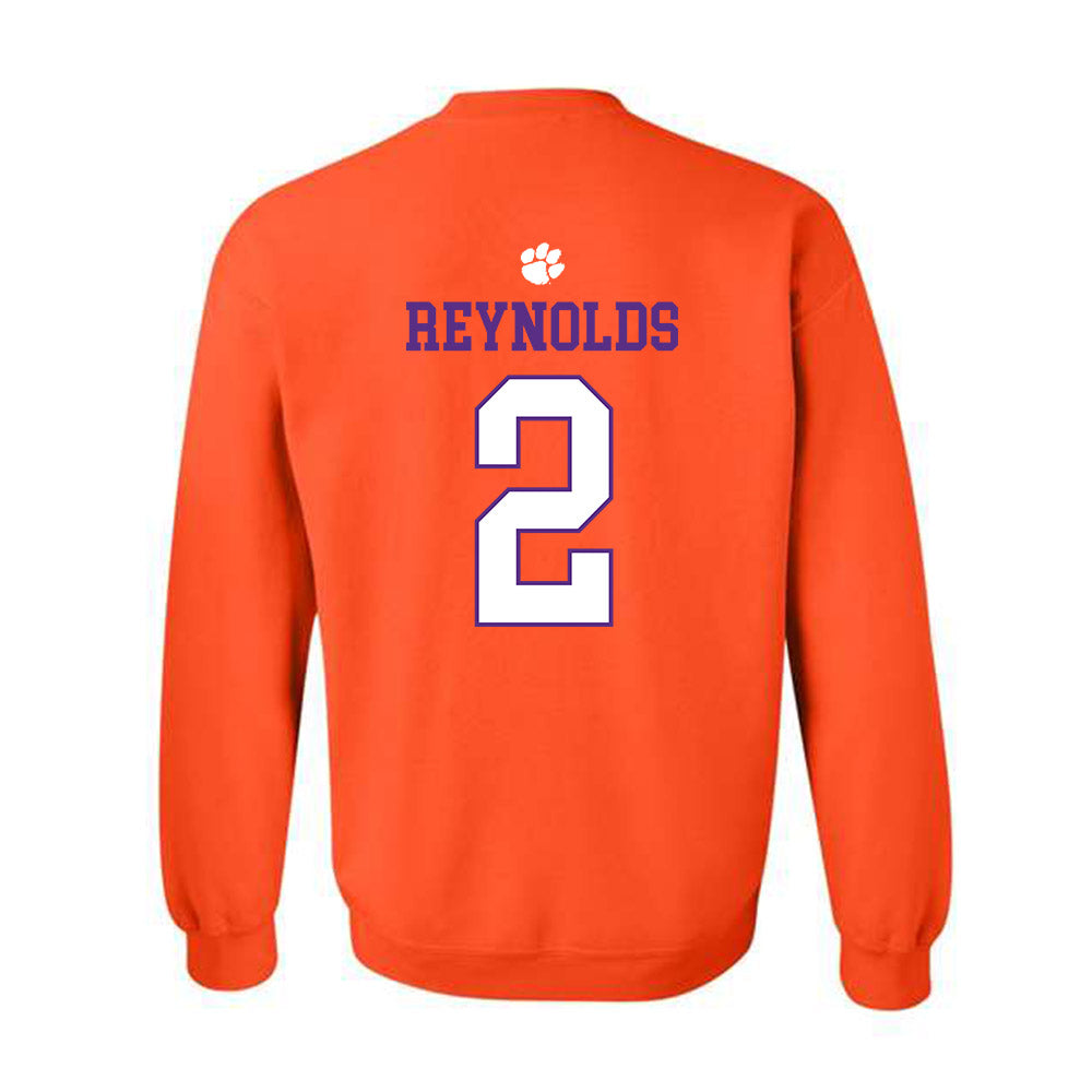 Clemson - NCAA Football : Tait Reynolds - Classic Shersey Crewneck Sweatshirt-1