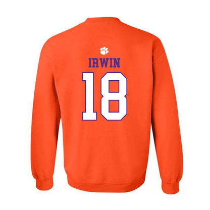 Clemson - NCAA Women's Volleyball : Alyssa Irwin - Classic Shersey Crewneck Sweatshirt-1