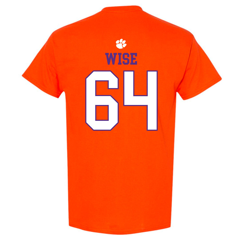 Clemson - NCAA Football : Grant Wise - Classic Shersey T-Shirt-1