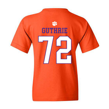 Clemson - NCAA Football : Adam Guthrie - Classic Shersey Youth T-Shirt-1
