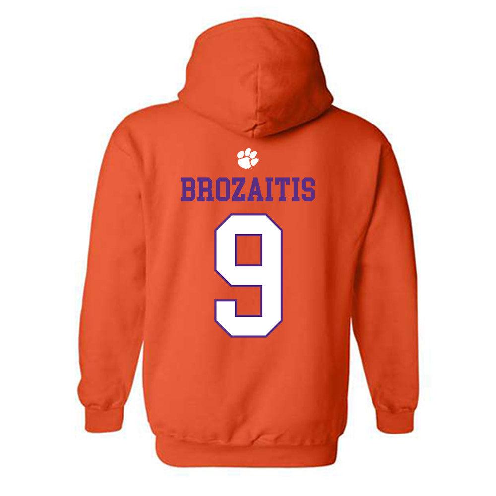 Clemson - NCAA Softball : Natalie Brozaitis - Classic Shersey Hooded Sweatshirt-1
