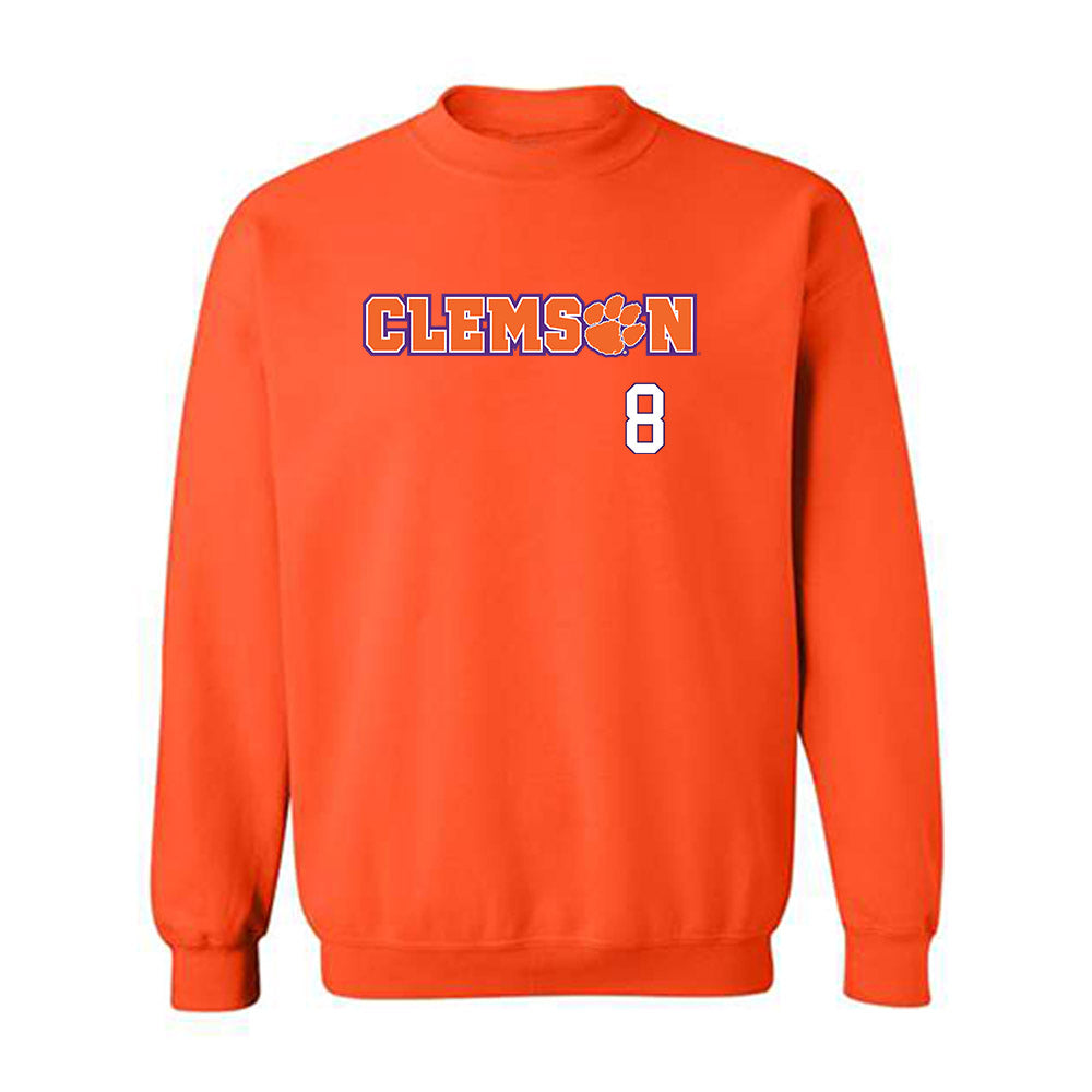 Clemson - NCAA Men's Basketball : Dallas Thomas - Classic Shersey Crewneck Sweatshirt-0