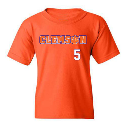 Clemson - NCAA Women's Soccer : Emily Brough - Classic Shersey Youth T-Shirt