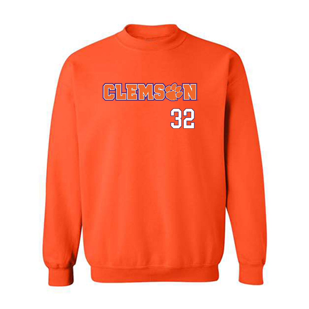 Clemson - NCAA Football : Michael Foster - Classic Shersey Crewneck Sweatshirt-0