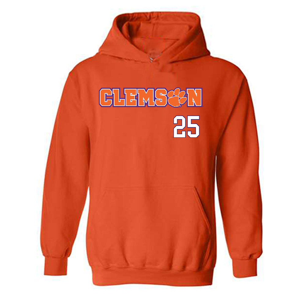 Clemson - NCAA Football : Keil McGriff - Classic Shersey Hooded Sweatshirt-0