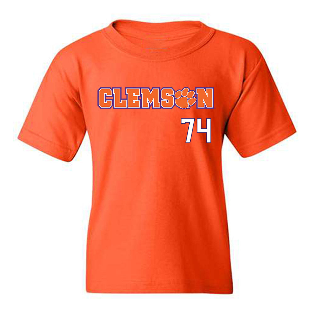 Clemson - NCAA Football : Brayden Jacobs - Classic Shersey Youth T-Shirt-0