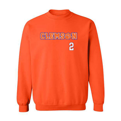 Clemson - NCAA Women's Basketball : Jakerra Butler - Classic Shersey Crewneck Sweatshirt-0