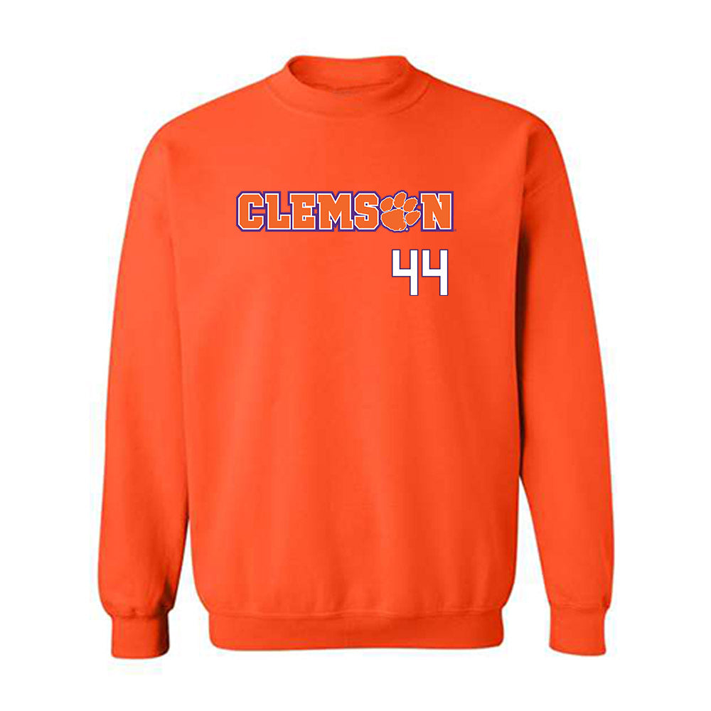 Clemson - NCAA Baseball : Dylan Harrison - Classic Shersey Crewneck Sweatshirt-0