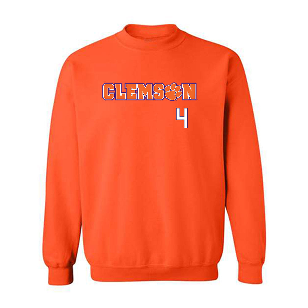 Clemson - NCAA Women's Soccer : Neely Kerr - Classic Shersey Crewneck Sweatshirt-0