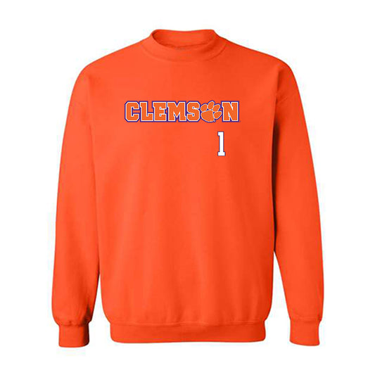 Clemson - NCAA Women's Volleyball : Ihuoma Ozoh - Classic Shersey Crewneck Sweatshirt-0