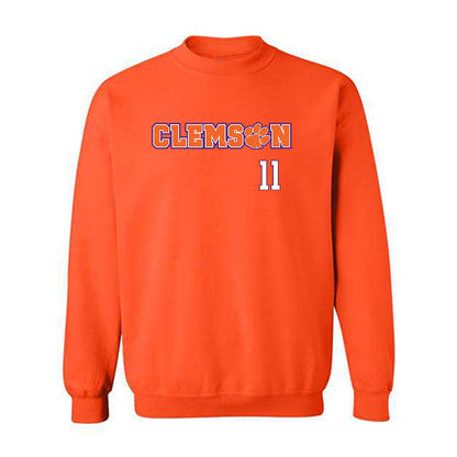 Clemson - NCAA Women's Basketball : Rusne Augustinaite - Classic Shersey Crewneck Sweatshirt-0