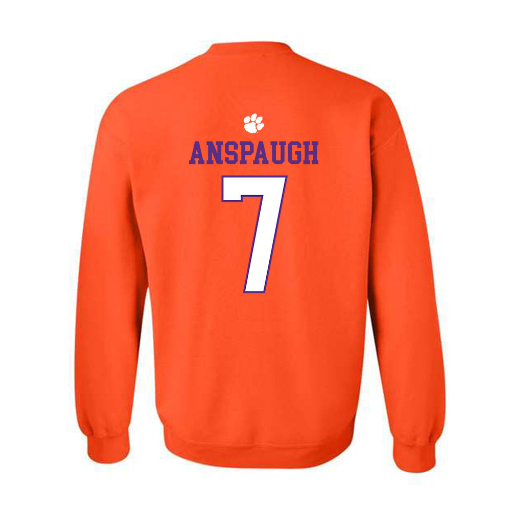 Clemson - NCAA Women's Volleyball : Madison Anspaugh - Classic Shersey Crewneck Sweatshirt-1