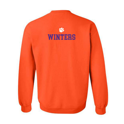 Clemson - NCAA Men's Golf : Wes Winters - Classic Shersey Crewneck Sweatshirt-1