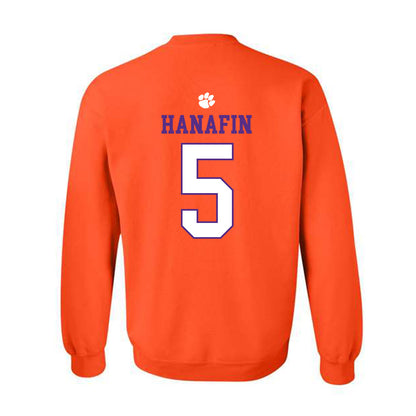 Clemson - NCAA Football : Ronan Hanafin - Classic Shersey Crewneck Sweatshirt-1