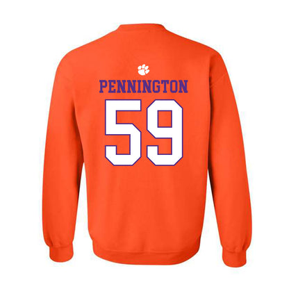 Clemson - NCAA Football : Dietrick Pennington - Classic Shersey Crewneck Sweatshirt-1