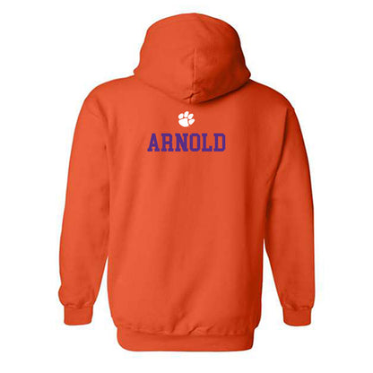Clemson - NCAA Women's Gymnastics : Molly Arnold - Classic Shersey Hooded Sweatshirt-1