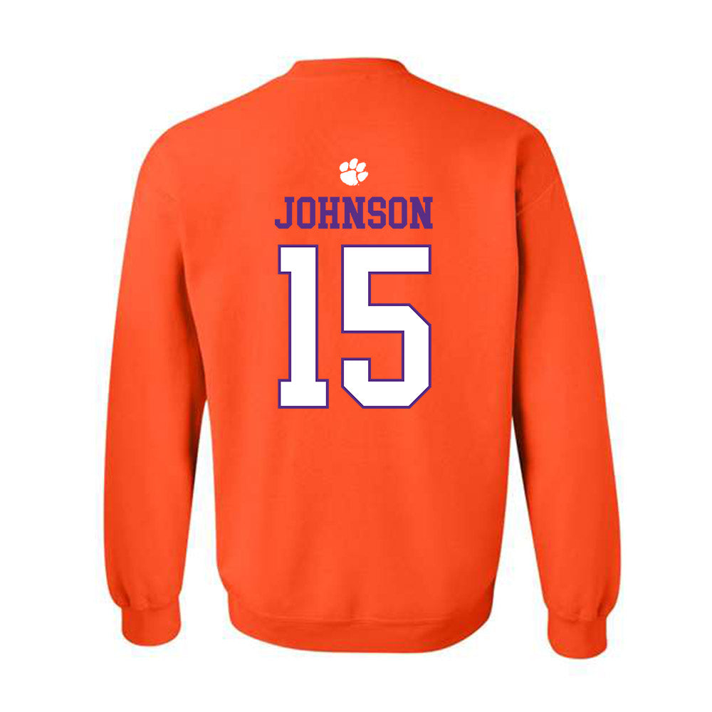 Clemson - NCAA Softball : Maddie Johnson - Classic Shersey Crewneck Sweatshirt-1