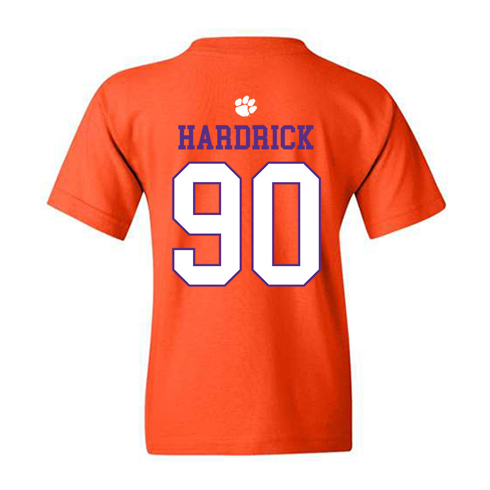 Clemson - NCAA Football : William Hardrick - Classic Shersey Youth T-Shirt-1
