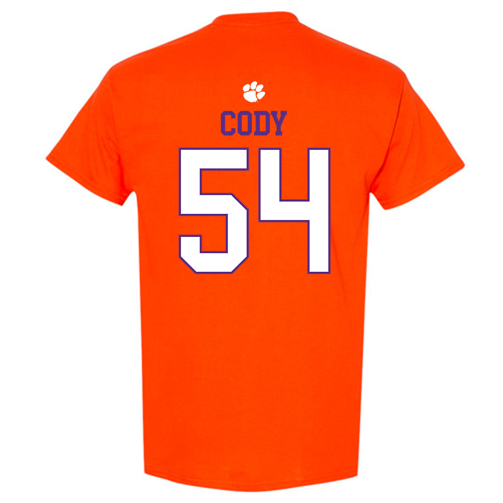 Clemson - NCAA Football : Kam Cody - Classic Shersey T-Shirt-1