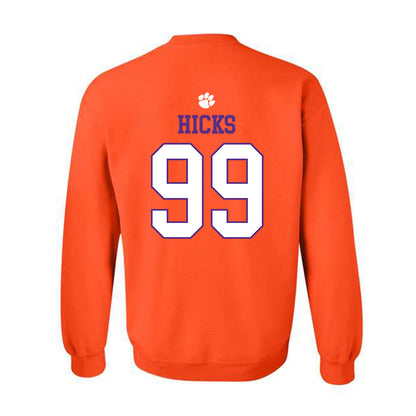 Clemson - NCAA Softball : Corri Hicks - Classic Shersey Crewneck Sweatshirt-1