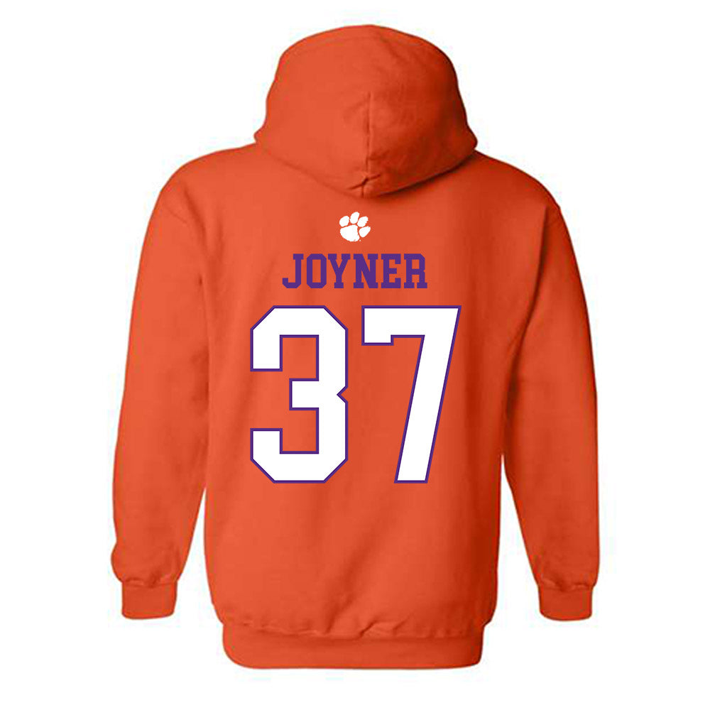 Clemson - NCAA Football : Davion Joyner - Classic Shersey Hooded Sweatshirt-1