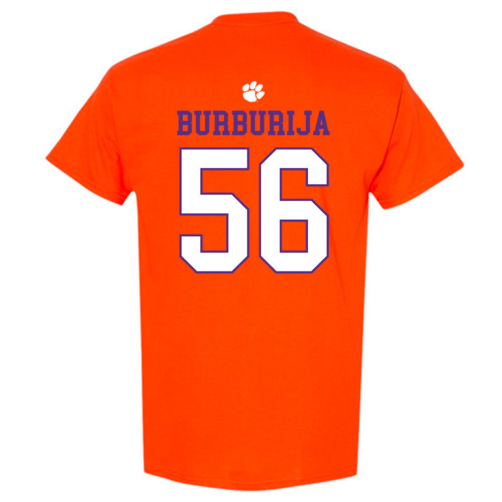 Clemson - NCAA Football : Andy Burburija - Classic Shersey T-Shirt-1