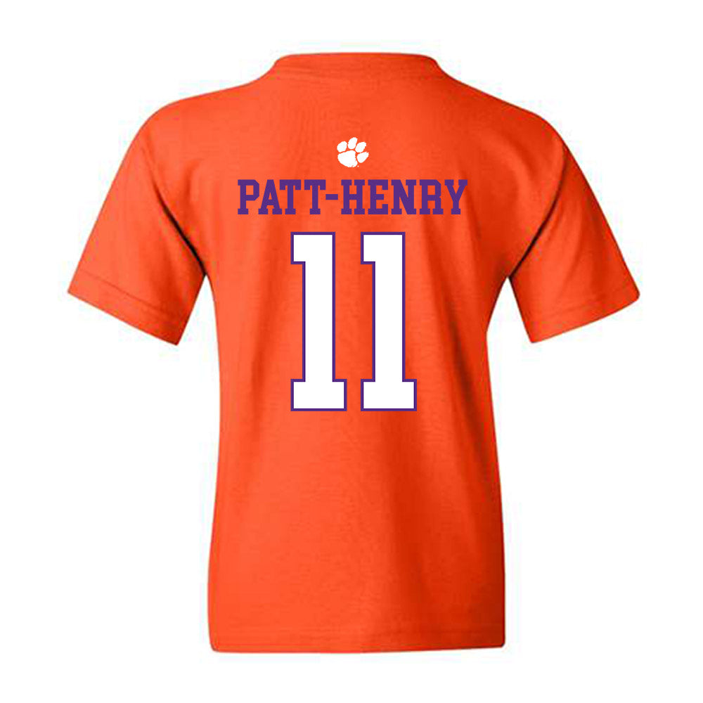 Clemson - NCAA Football : Olsen Patt-Henry - Classic Shersey Youth T-Shirt-1
