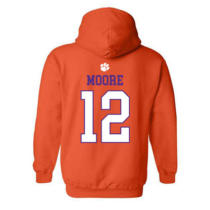 Clemson - NCAA Women's Basketball : Mia Moore - Classic Shersey Hooded Sweatshirt