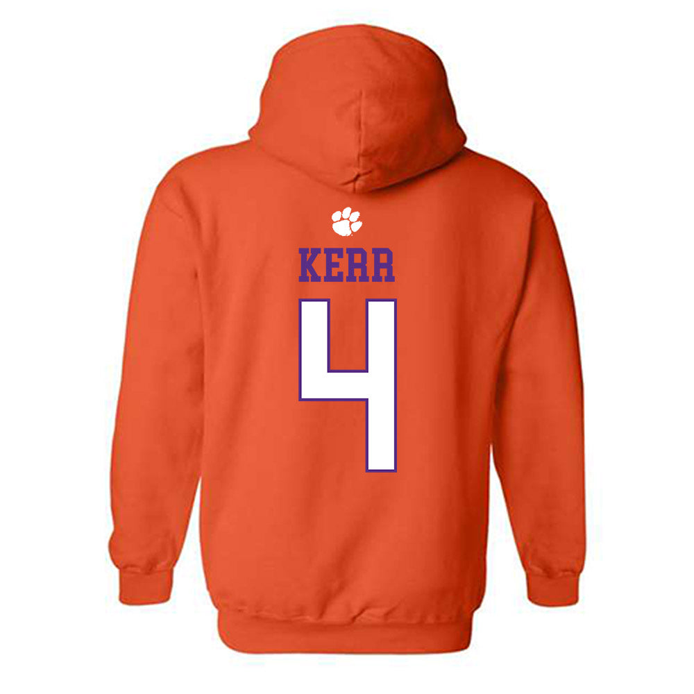 Clemson - NCAA Women's Soccer : Neely Kerr - Classic Shersey Hooded Sweatshirt-1