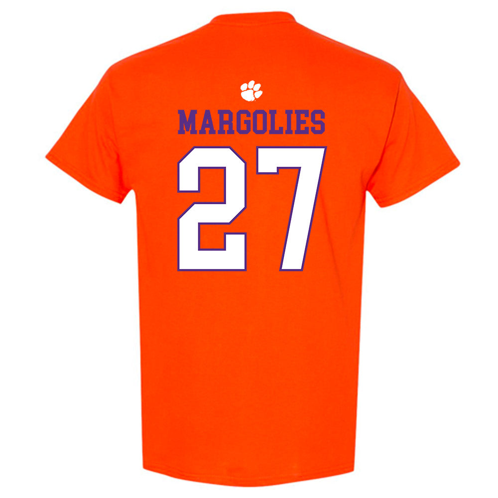 Clemson - NCAA Baseball : Dan Margolies - Classic Shersey T-Shirt-1
