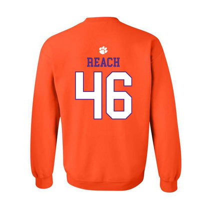 Clemson - NCAA Football : Jackson Reach - Classic Shersey Crewneck Sweatshirt-1