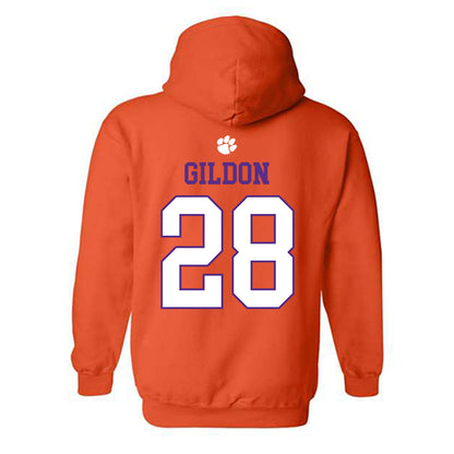 Clemson - NCAA Women's Volleyball : McKenna Gildon - Classic Shersey Hooded Sweatshirt-1