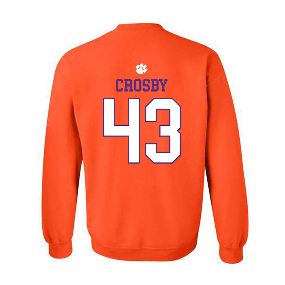 Clemson - NCAA Softball : Keira Crosby - Classic Shersey Crewneck Sweatshirt-1