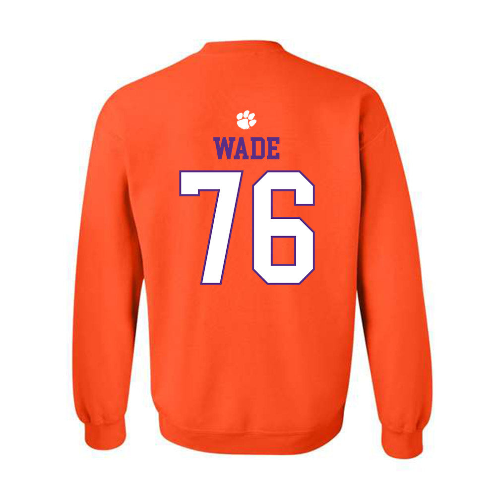 Clemson - NCAA Football : Mason Wade - Classic Shersey Crewneck Sweatshirt