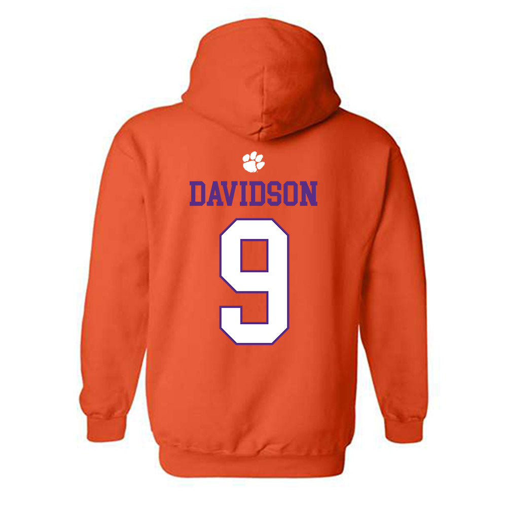 Clemson - NCAA Football : Gideon Davidson - Classic Shersey Hooded Sweatshirt-1